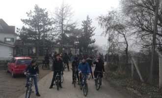 Jale Tezer Anadolu ve Fen Lisesi Eymir Gölü'nde Bisiklet Turunda