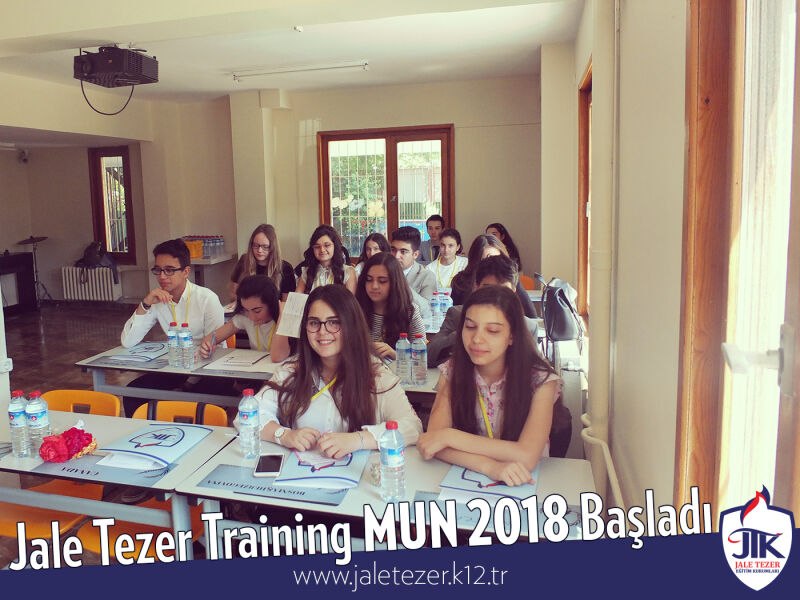 Jale Tezer Training MUN 2018 Başladı 10