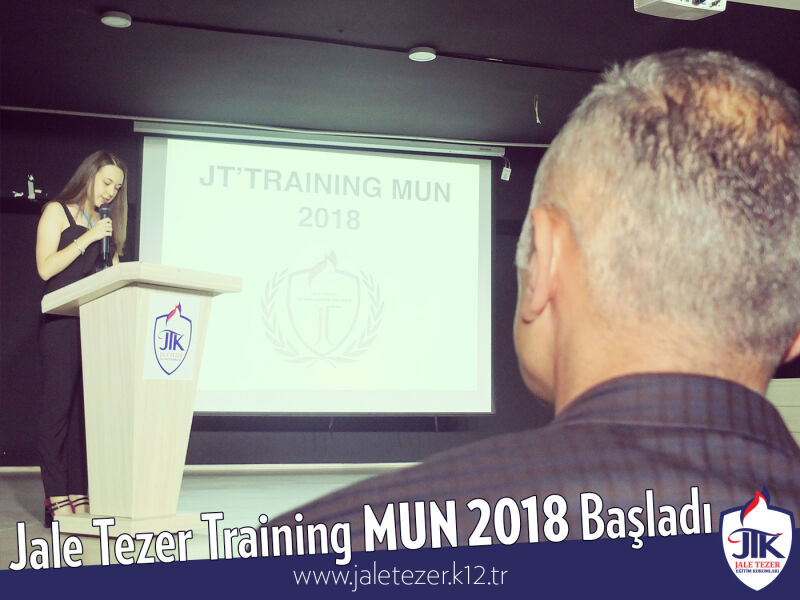 Jale Tezer Training MUN 2018 Başladı 2