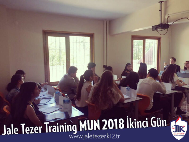 Jale Tezer Training MUN 2018 İkinci Gün 4