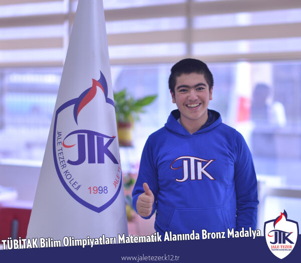 TÜBİTAK Bilim Olimpiyatları Matematik Alanında Bronz Madalya