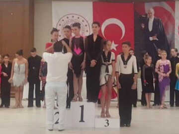 Dans Yarışmasında Türkiye Birinciliği