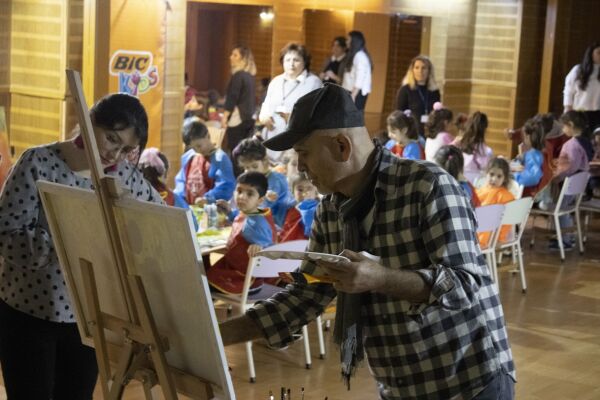 Ressam Hikmet Çetinkaya Okulumuzda