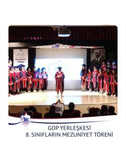 Gop Yerleşkesi 8.sınıfların Mezuniyet Töreni