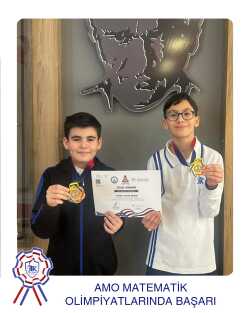 AMO Matematik Olimpiyatlarında Başarı