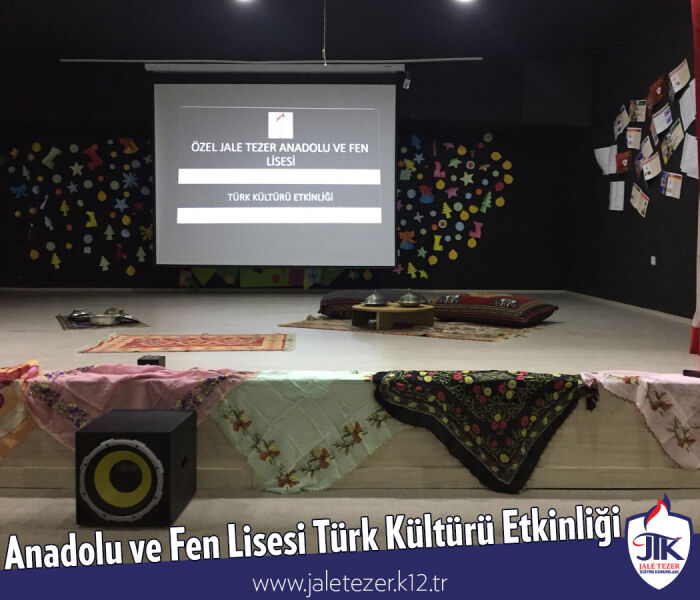 Anadolu ve Fen Lisesi Türk Kültürü Etkinliği 1