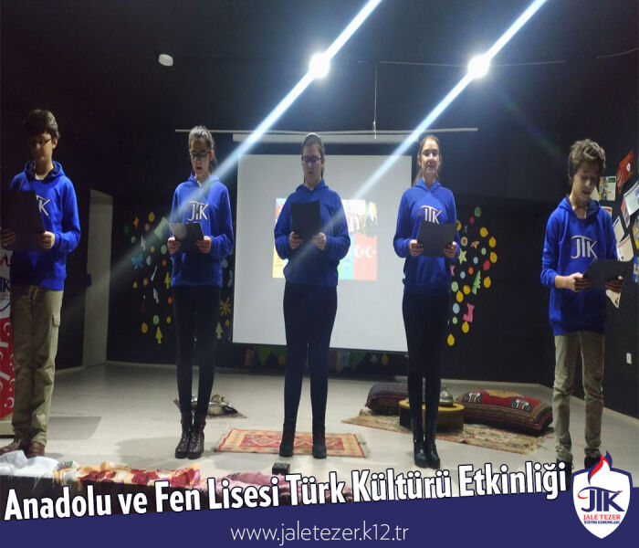 Anadolu ve Fen Lisesi Türk Kültürü Etkinliği 2