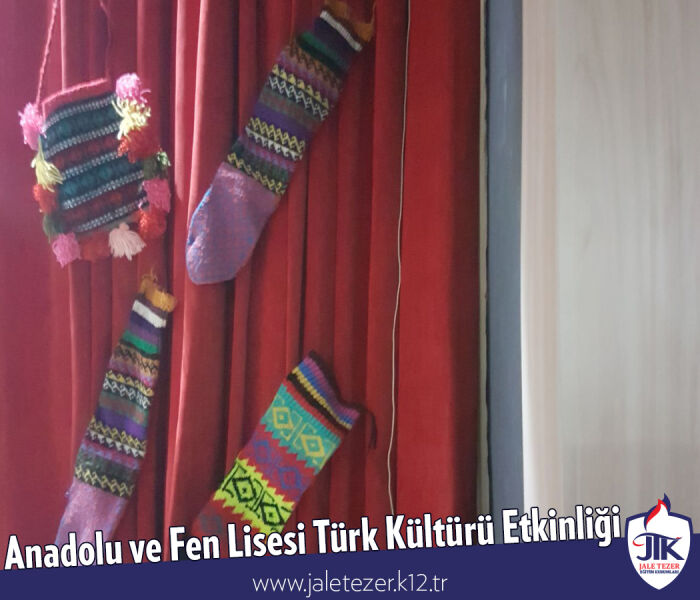 Anadolu ve Fen Lisesi Türk Kültürü Etkinliği 7