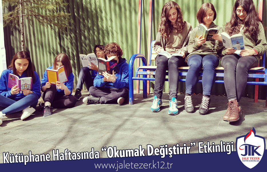 Anadolu ve Fen Lisesi Öğrencilerinden Kütüphane Haftasında Okumak Değiştirir Etkinliği 10