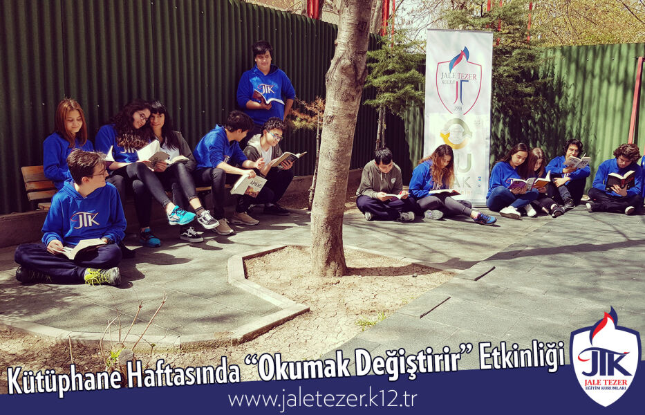 Anadolu ve Fen Lisesi Öğrencilerinden Kütüphane Haftasında Okumak Değiştirir Etkinliği 2