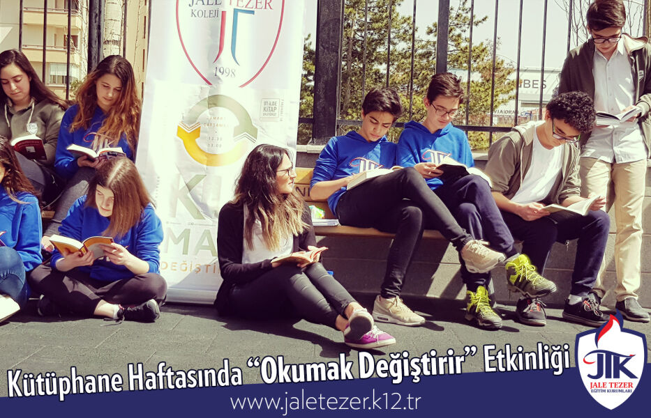 Anadolu ve Fen Lisesi Öğrencilerinden Kütüphane Haftasında Okumak Değiştirir Etkinliği 4