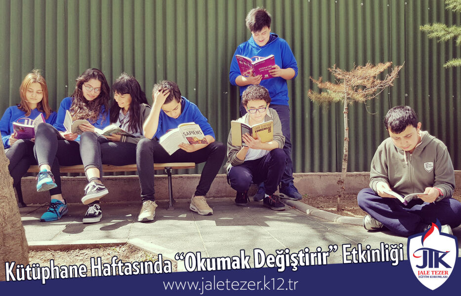 Anadolu ve Fen Lisesi Öğrencilerinden Kütüphane Haftasında Okumak Değiştirir Etkinliği 7