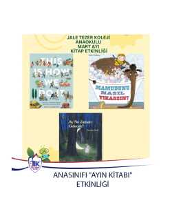 Anasınıfı" Ayın Kitabı"Etkinliği