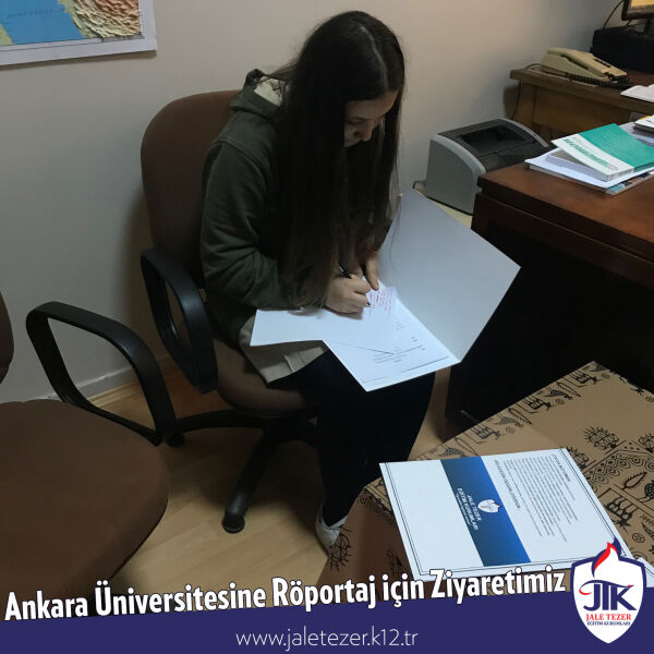Ankara Üniversitesine Röportaj için Ziyaretimiz 3