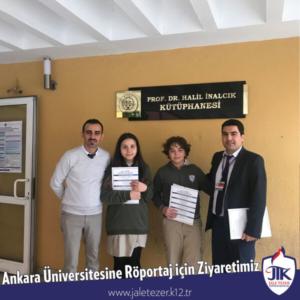 Ankara Üniversitesine Röportaj için Ziyaretimiz 5