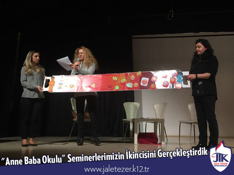 "Anne Baba Okulu" Seminerlerimizin İkincisini Gerçekleştirdik 2