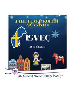 Anasınıfı Ayın Ülkesi " İSVEÇ"