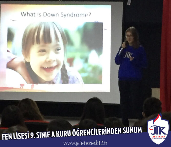 ÖZEL JALE TEZER FEN LİSESİ 9. SINIF A KURU ÖĞRENCİLERİNDEN SUNUM 15