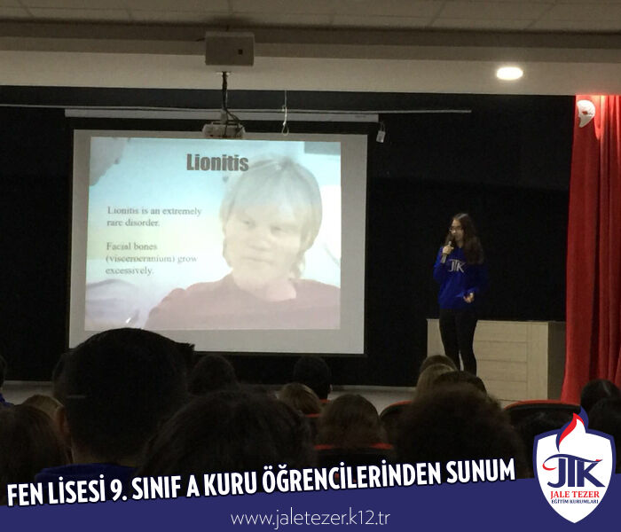 ÖZEL JALE TEZER FEN LİSESİ 9. SINIF A KURU ÖĞRENCİLERİNDEN SUNUM 7