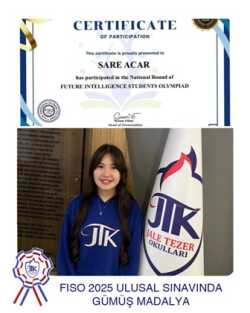 FISO 2025 Ulusal Sınavında Gümüş Madalya