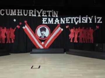 GOP Yerleşkesi 29 Ekim Cumhuriyet Bayramı Töreni