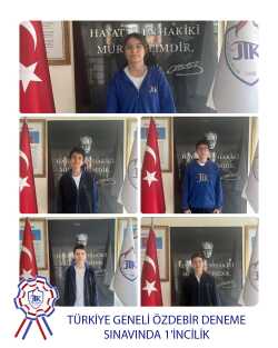 Türkiye Geneli Özdebir Deneme Sınavında 1'incilik