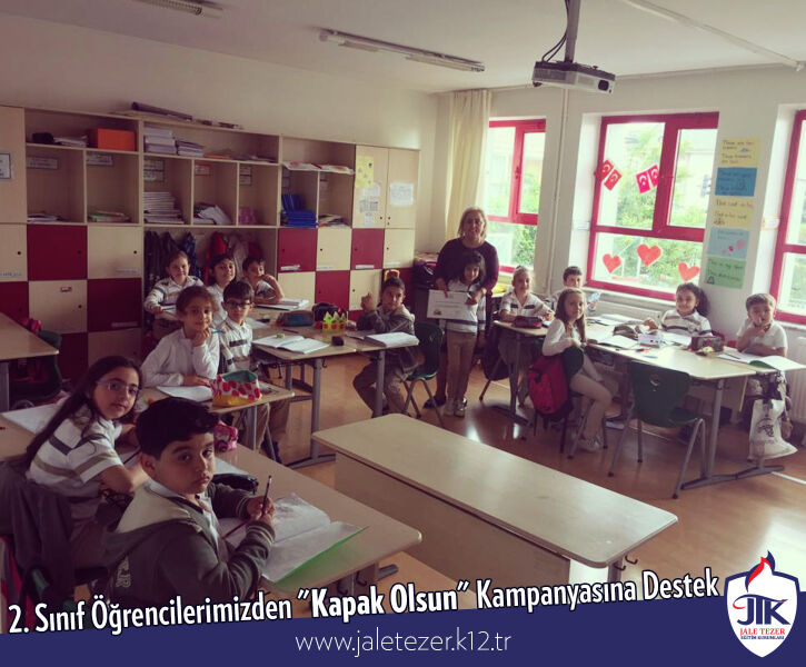 2. Sınıf Öğrencilerimizden "Kapak Olsun" Kampanyasına Destek 4