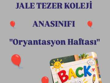 Gop Yerleşkesi Anasınıfı Oryantasyon Haftası