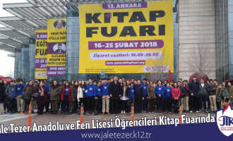 Jale Tezer Anadolu ve Fen Lisesi Öğrencileri Kitap Fuarında