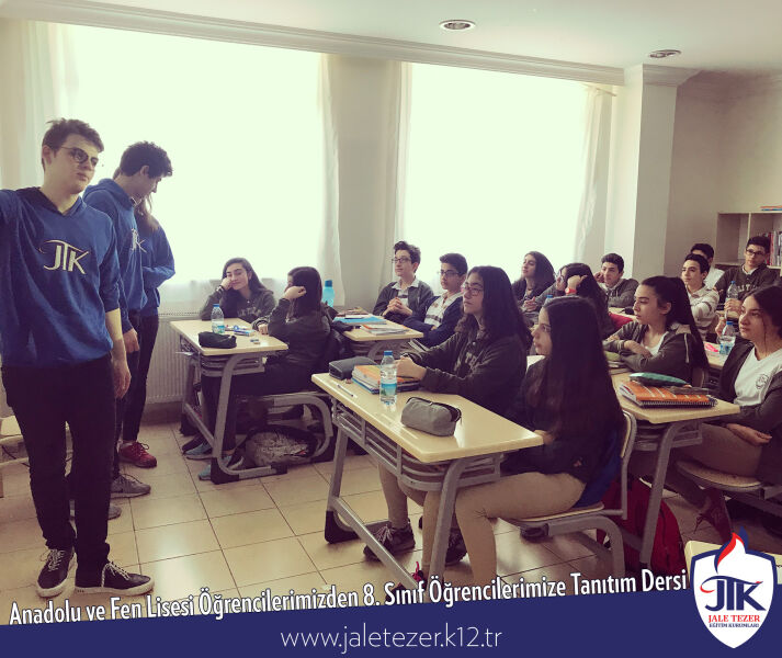 Özel Jale Tezer Anadolu ve Fen Lisesi Öğrencilerimizden 8. Sınıf Öğrencilerimize Tanıtım Dersi 7