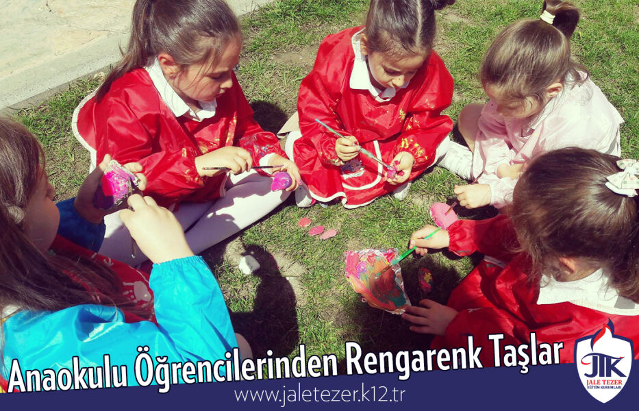 Jale Tezer Koleji Anaokulu Öğrencilerinden Rengarenk Taşlar 10