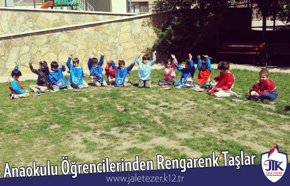 Jale Tezer Koleji Anaokulu Öğrencilerinden Rengarenk Taşlar 5