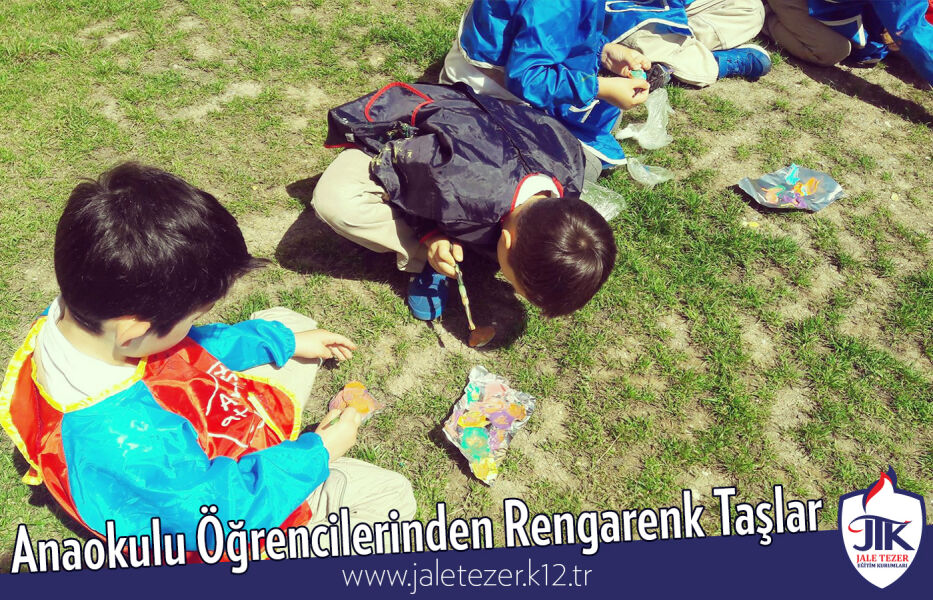 Jale Tezer Koleji Anaokulu Öğrencilerinden Rengarenk Taşlar 8