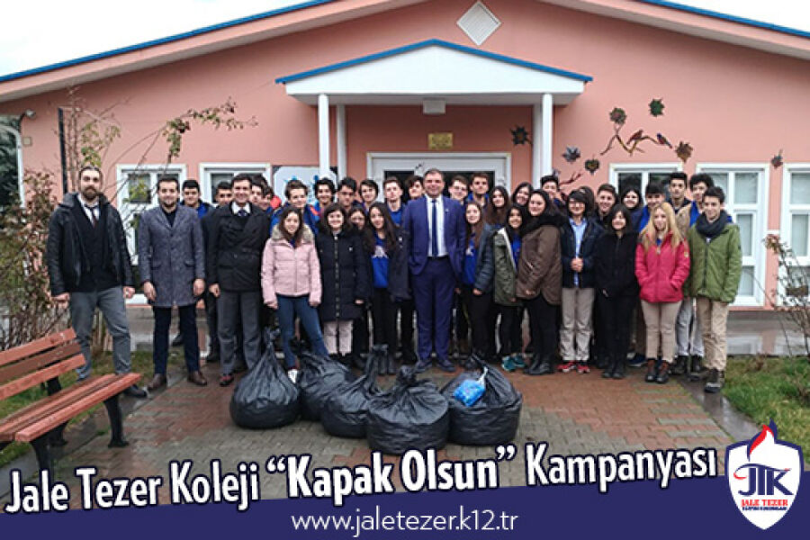 Jale Tezer Koleji “Kapak Olsun” Kampanyası 1