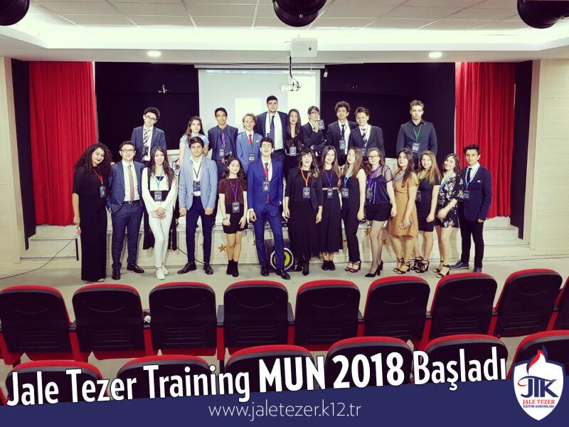 Jale Tezer Training MUN 2018 Başladı 1