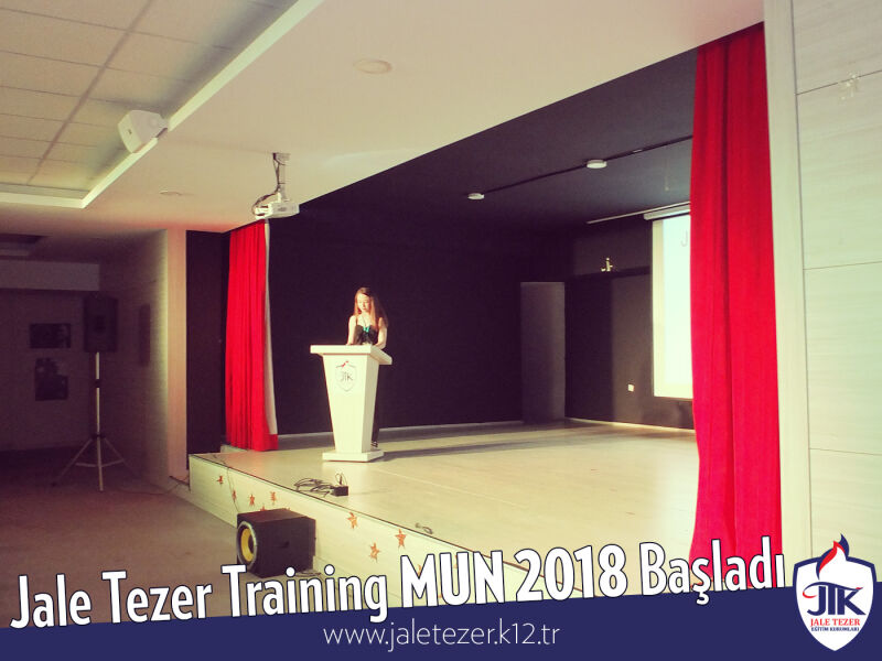 Jale Tezer Training MUN 2018 Başladı 3