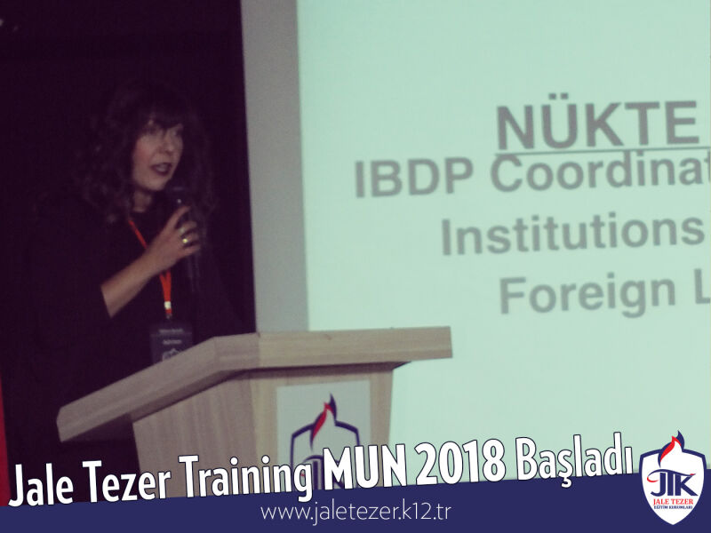 Jale Tezer Training MUN 2018 Başladı 4