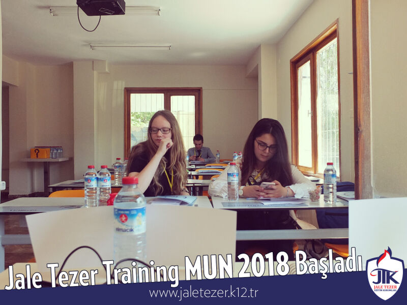 Jale Tezer Training MUN 2018 Başladı 7