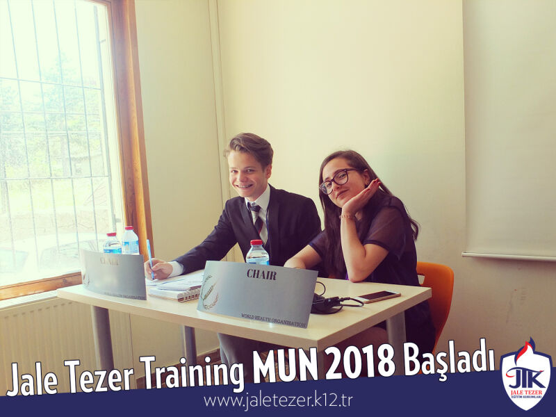 Jale Tezer Training MUN 2018 Başladı 8
