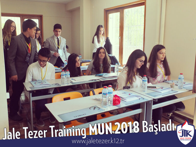 Jale Tezer Training MUN 2018 Başladı 9