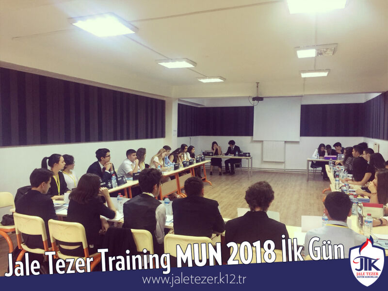 Jale Tezer Training MUN 2018 İlk Gün 10