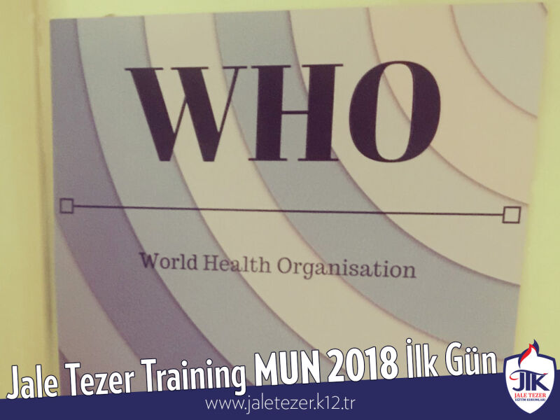 Jale Tezer Training MUN 2018 İlk Gün 12