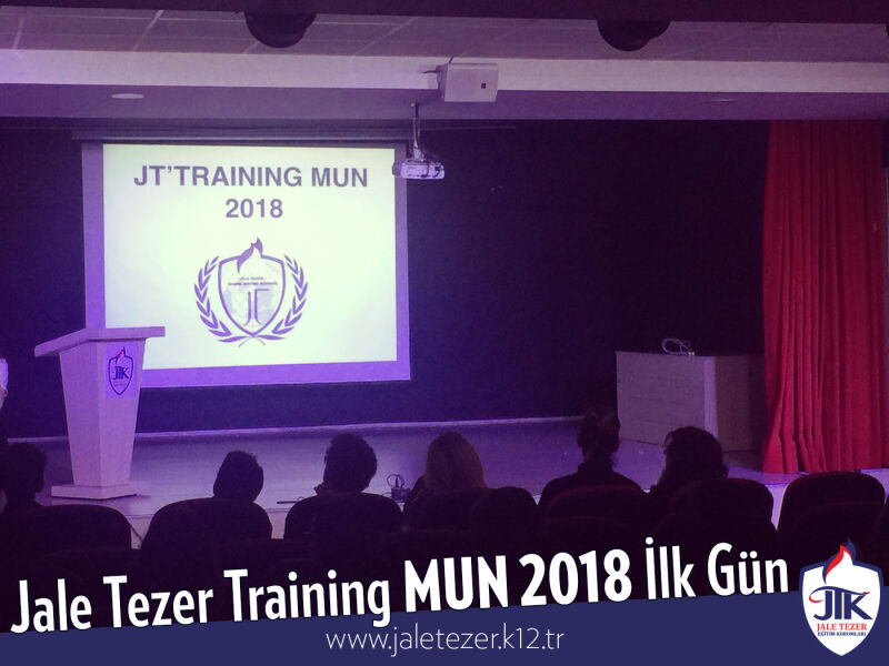 Jale Tezer Training MUN 2018 İlk Gün 1