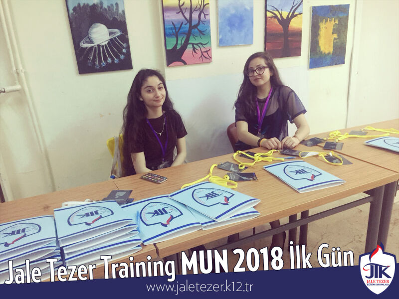 Jale Tezer Training MUN 2018 İlk Gün 5