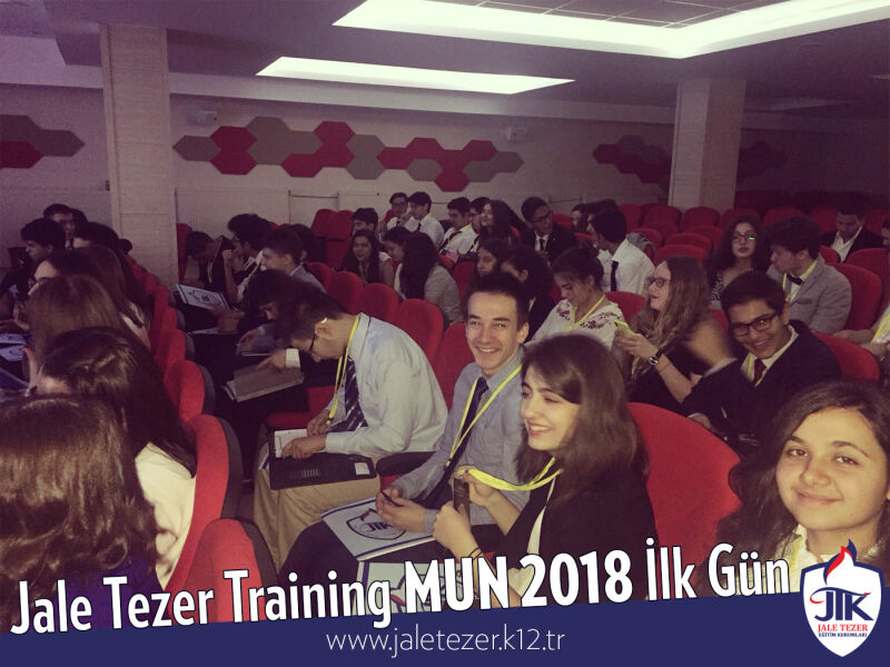 Jale Tezer Training MUN 2018 İlk Gün 6