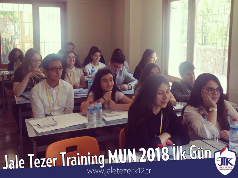 Jale Tezer Training MUN 2018 İlk Gün 8