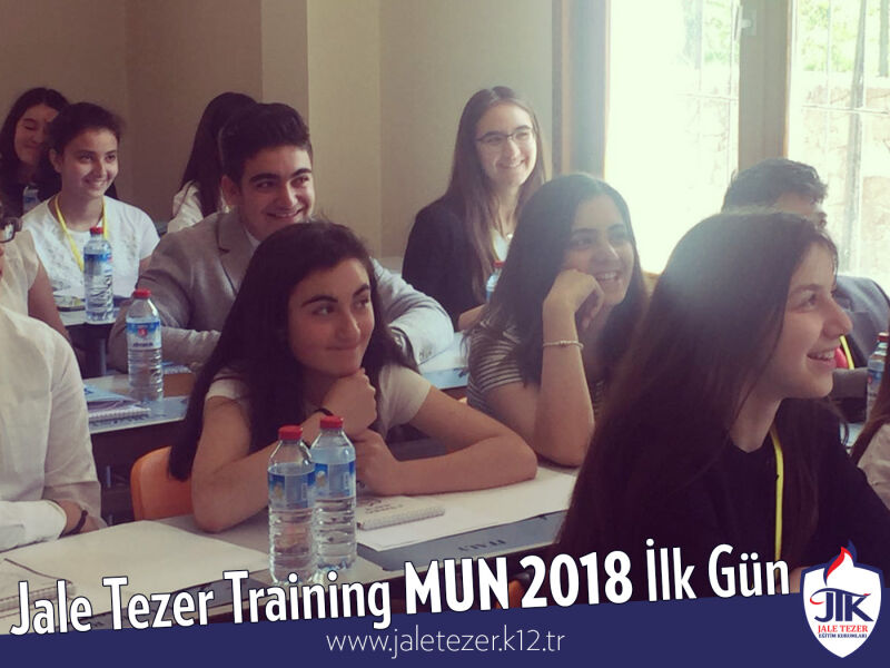 Jale Tezer Training MUN 2018 İlk Gün 9