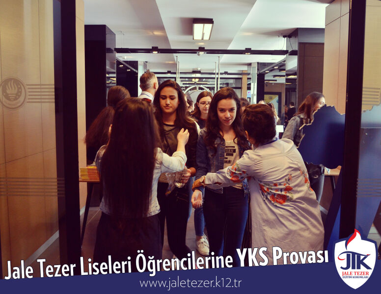 Jale Tezer Liseleri Öğrencilerine YKS Provası 2