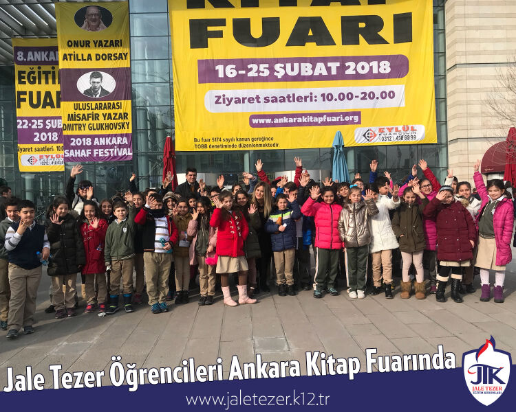 Jale Tezer Öğrencileri Ankara Kitap Fuarında 1