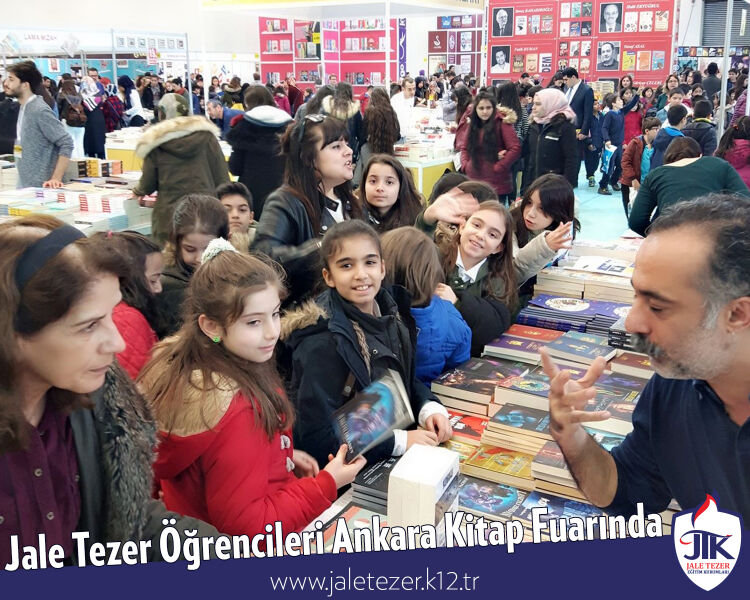 Jale Tezer Öğrencileri Ankara Kitap Fuarında 3